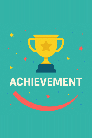 Achievement card