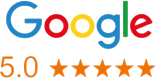 Google 5.0 star rating
